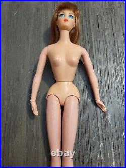 Vintage 1968 Dramatic Live Action Titian Red Barbie Doll with