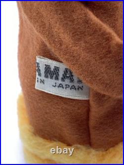 Vintage 1968 Kamar Girl Doll Japan Big Eyes 6 Ornament Orange Yellow Winter