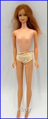 Vintage 1968 Mattel Barbie Friend Stacey TNT Doll Red Hair Made in Japan 1966