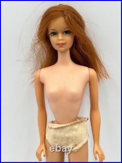 Vintage 1968 Mattel Barbie Friend Stacey TNT Doll Red Hair Made in Japan 1966