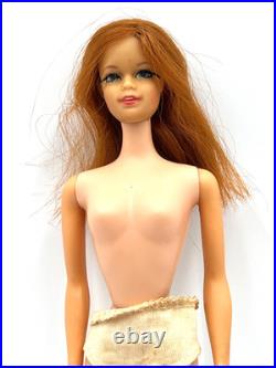 Vintage 1968 Mattel Barbie Friend Stacey TNT Doll Red Hair Made in Japan 1966