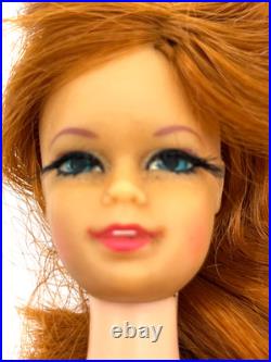 Vintage 1968 Mattel Barbie Friend Stacey TNT Doll Red Hair Made in Japan 1966