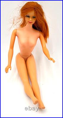 Vintage 1968 Mattel Barbie Friend Stacey TNT Doll Red Hair Made in Japan 1966