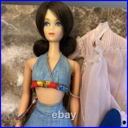 Vintage 1969 Mattel Marlo Flip Barbie Twist N' Turn #1160 Brunette & Clothes