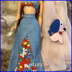 Vintage 1969 Mattel Marlo Flip Barbie Twist N' Turn #1160 Brunette & Clothes