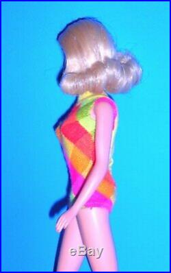Vintage 1969 Pale Blonde Marlo Flip Twist N Turn TNT Barbie 1160 Japan Mint