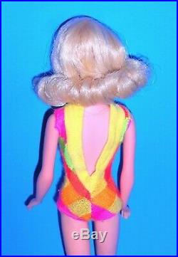 Vintage 1969 Pale Blonde Marlo Flip Twist N Turn TNT Barbie 1160 Japan Mint