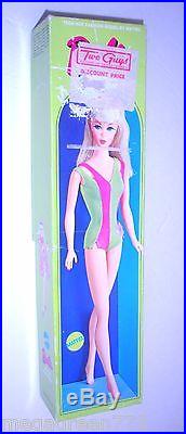 Vintage 1970 Ash Blonde Standard Barbie Teenage Model 1190 Japan NRFB Mint