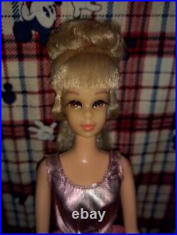 Vintage 1970 Mattel Growin' Pretty Hair Francie Doll in Displayable Condition