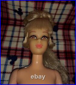 Vintage 1970 Mattel Growin' Pretty Hair Francie Doll in Displayable Condition