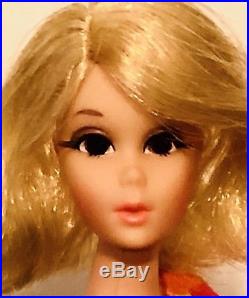 Vintage 1970 SEARS Blonde Walking Jamie Barbie Friend Japan TNT Era