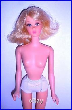 Vintage 1970 SEARS Blonde Walking Jamie Barbie Friend Japan TNT Era