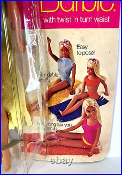 Vintage 1970 The Sun Set Malibu Barbie Doll #1067 Imperfect Cellophane Tape NOS