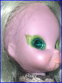 Vintage 1972 Girls World Emerald the Enchanting Witch Doll Toy Rare Doll As Is