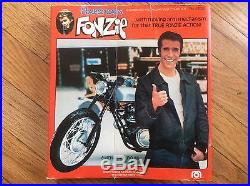 Vintage 1976 Mego (japan) Happy Days Fonzie 8' Action Figure New In The Box
