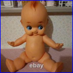 Vintage 1980s Big Kewpie Doll with Green Wings 55cm Rare Promotional Japan
