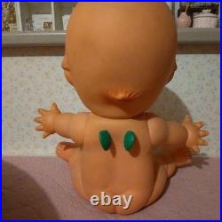 Vintage 1980s Big Kewpie Doll with Green Wings 55cm Rare Promotional Japan