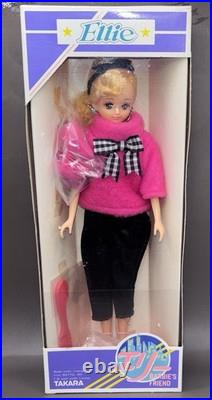 Vintage 1982 Japanese TAKARA Mattel BARBIES FRIEND Fashion Doll ELLIE NRFB Japan