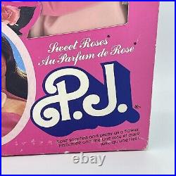 Vintage 1983 Barbie Sweet Roses PJ Doll #7455 New In FRENCH Canadian Box