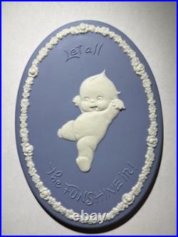 Vintage 1983 Kewpie Wall Plaques Set of 6 World Wide Arts Japan with Original Box