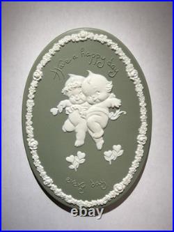 Vintage 1983 Kewpie Wall Plaques Set of 6 World Wide Arts Japan with Original Box
