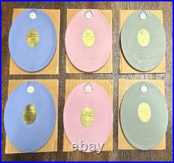 Vintage 1983 Kewpie Wall Plaques Set of 6 World Wide Arts Japan with Original Box