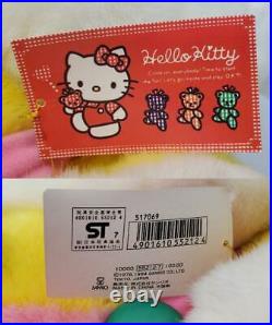 Vintage 2000s Sanrio Hello Kitty Plushy Plush doll Toy Big size Japan Rare Cute