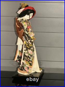 Vintage 23 Japanese Geisha Doll By Nishi