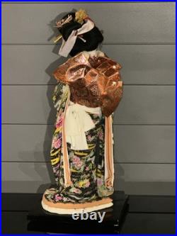 Vintage 23 Japanese Geisha Doll By Nishi