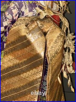 Vintage 24 Japanese Geisha Doll From Nishi Dolls, Handmade In Japan