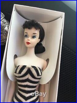 Vintage #3 Brunette GORGEOUS Ponytail Barbie TM Doll`BOOKLET PUMPS JAPAN