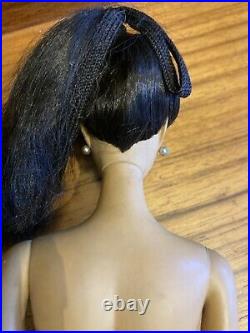 Vintage #3 Ponytail Barbie Brunette Brown Eyeliner Long Ponytail All Original