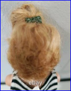 Vintage #4 MATTEL Blonde Solid Body Ponytail Barbie Doll Japan No Green 1960's