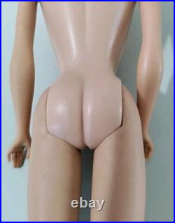 Vintage #4 MATTEL Blonde Solid Body Ponytail Barbie Doll Japan No Green 1960's