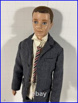 Vintage 60 FLOCKED KEN Barbie with'60 Saturday Date #786 + EXTRAS