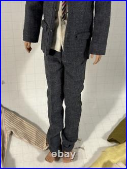 Vintage 60 FLOCKED KEN Barbie with'60 Saturday Date #786 + EXTRAS