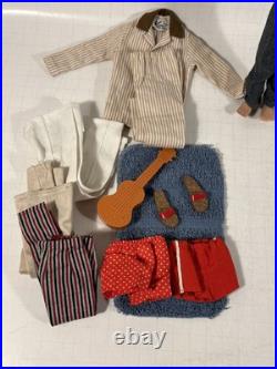 Vintage 60 FLOCKED KEN Barbie with'60 Saturday Date #786 + EXTRAS