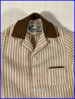 Vintage 60 FLOCKED KEN Barbie with'60 Saturday Date #786 + EXTRAS