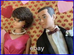 Vintage'60's Bubble Cut Barbie & Ken dolls ++++ Ready for Valentine's Day! WOW