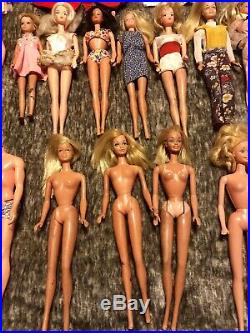 Vintage 60s Barbie, In Used Condition. Over 17 Dolls. Some Are Made In Japan