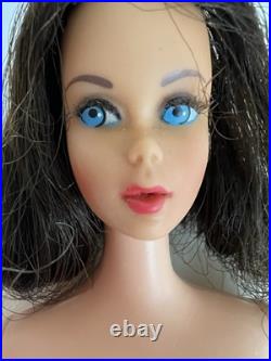 Vintage 60s Brunette, Marlo Flipp, Barbie Doll Made In Japan Original Ss Gorg