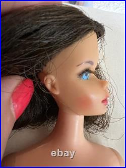 Vintage 60s Brunette, Marlo Flipp, Barbie Doll Made In Japan Original Ss Gorg