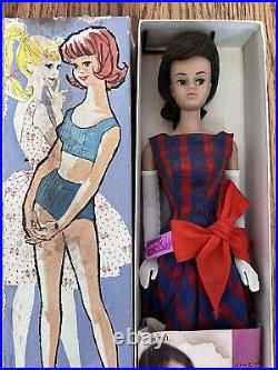Vintage 60s Japanese Midge Dressed Box Barbie Doll w Stand Box Booklet BEAU TIME