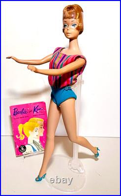 Vintage American Girl Barbie 1965 with TITIAN/RED HAIR. HTF-FIRST EDITION