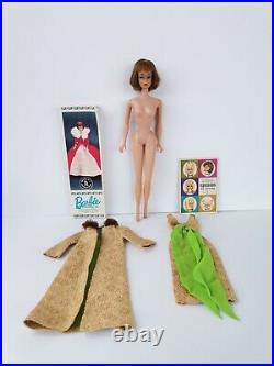 Vintage American Girl Barbie Doll High Color Long Hair Mattel Japan 1964