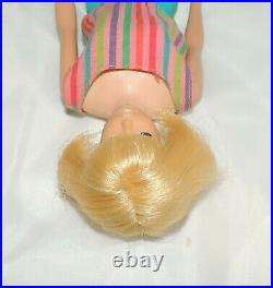 Vintage American Girl Barbie Pale Blonde Hair with Swimsuit 1965