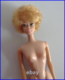 Vintage American Girl Side Part Bubblecut Barbie Doll 1958-59 European W box Vintage American Girl Side Part Bubblecut Barbie Doll 1958-59 European W box