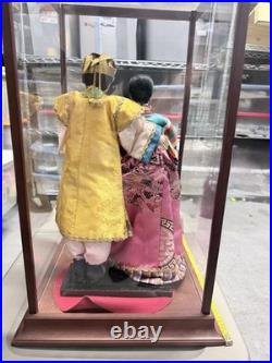 Vintage Asian Wedding Doll In 25 Display Case
