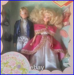 Vintage BANDAI / MATTEL Barbie & Ken Wedding Japan MiB Super Rare Doll 1990 Box