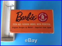 Vintage BARBIE DOLL REDHEAD TITIAN BUBBLECUT withBOX OSS OT Heels Japan Stand EC